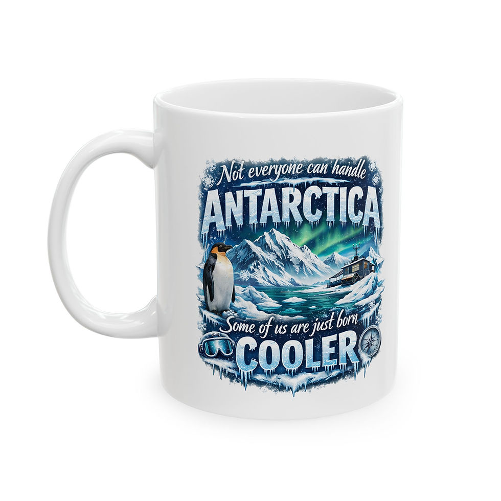 Thumbnail: Some of us are just born cooler! Ice White Antarctica Tea Coffee Cup