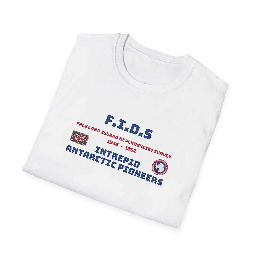 Thumbnail: FIDS Falkland Island Dependencies Survey Vintage Graphic Unisex F.I.D.S T-Shirt
