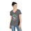 Thumbnail: Rock Hopper Penguin Cafe. Deep V-Neck Women's T-Shirt. 