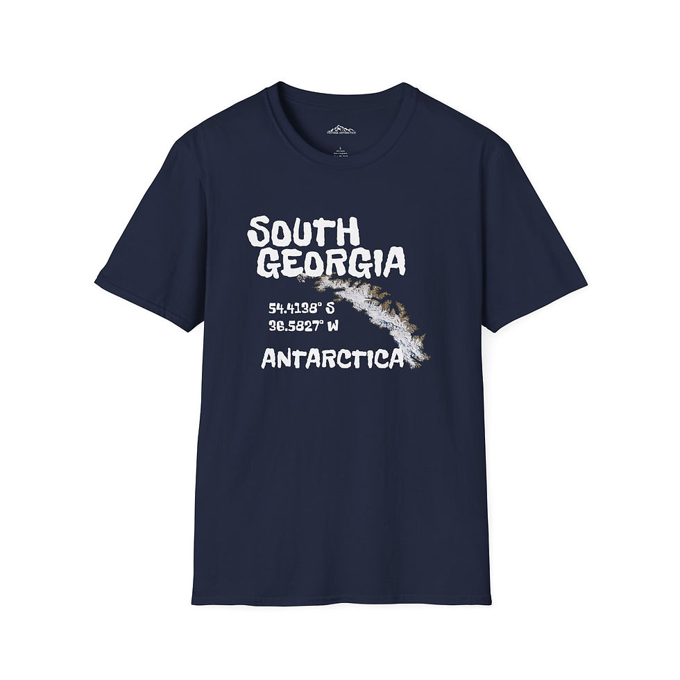 Thumbnail: South Georgia Travel Cruise Souvenir  Antarctica Unisex Tee Shirt