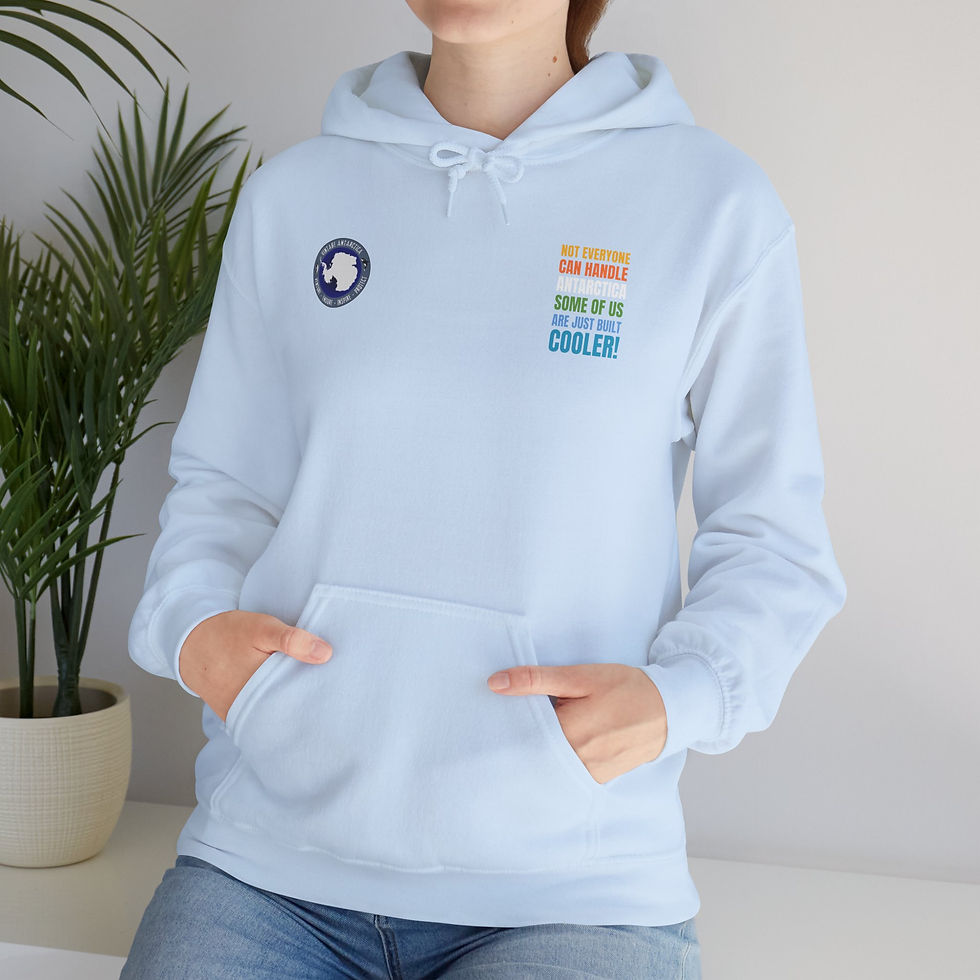 Thumbnail: Not Everyone Can Handle Antarctica 3 Hoodie Unisex Sweatshirt Polar Veterans