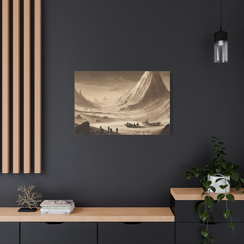 Thumbnail: '434 Days'.   Harper Gerrard 2024 Vintage Antarctica Matte Canvas