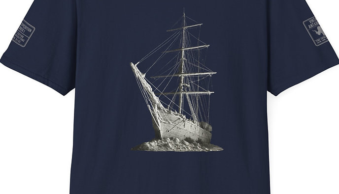 Design 01: Endurance. Core Expedition Series I.Vintage Antarctica Unisex T Shirt
