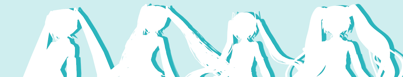 Hatsune Miku on the English and Japanese Dictionary of the MMD MikuMikuEffect Archive