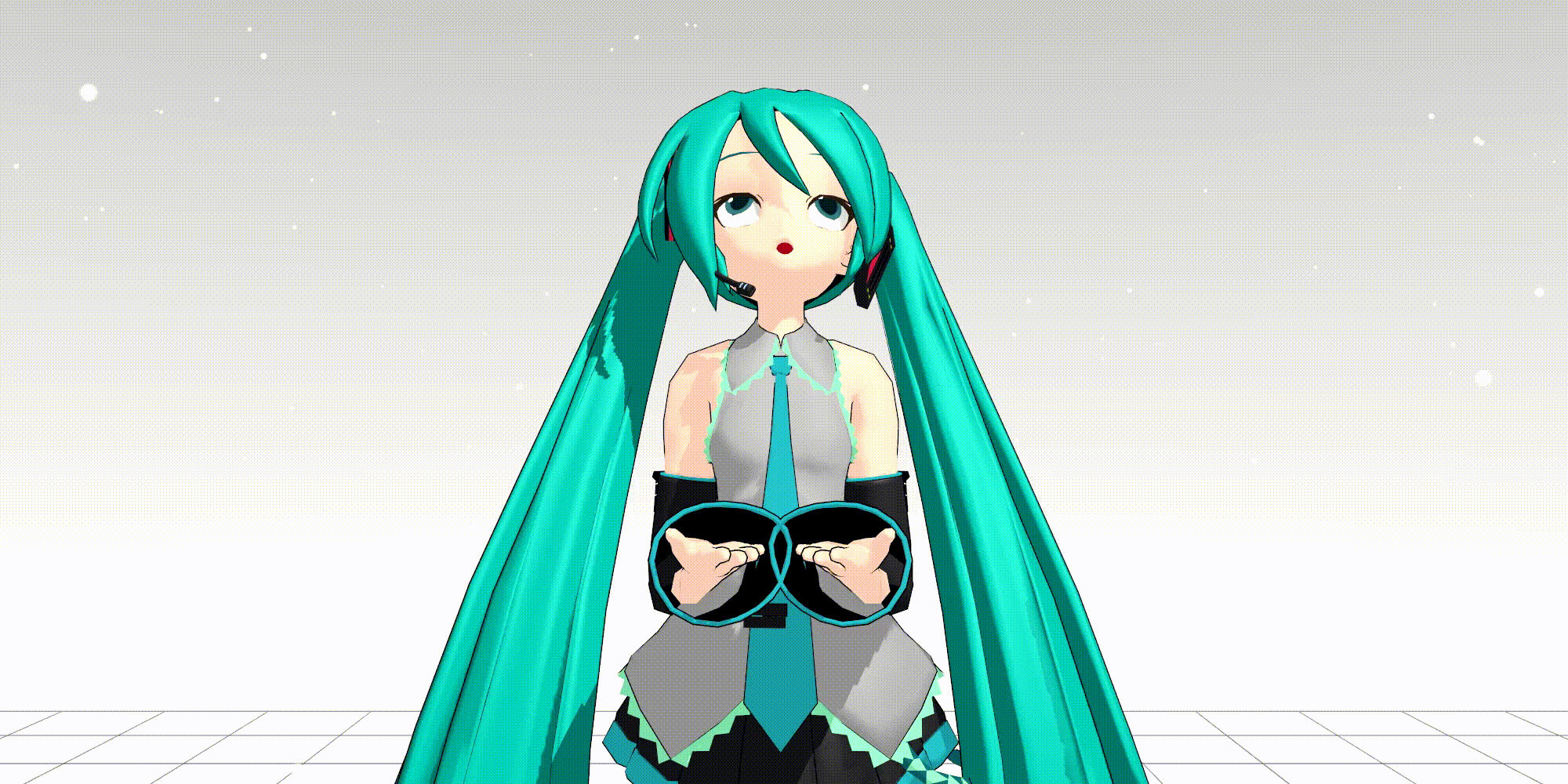 Sovoro's WorldSnow applied to Animasa's Hatsune Miku Ver.2