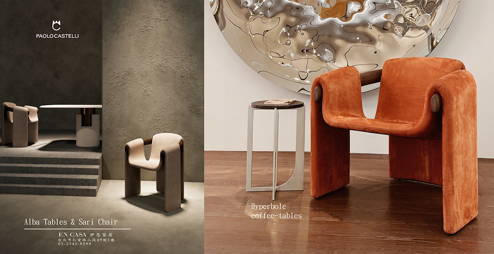 Paolo Castelli boutique chairs from around the world