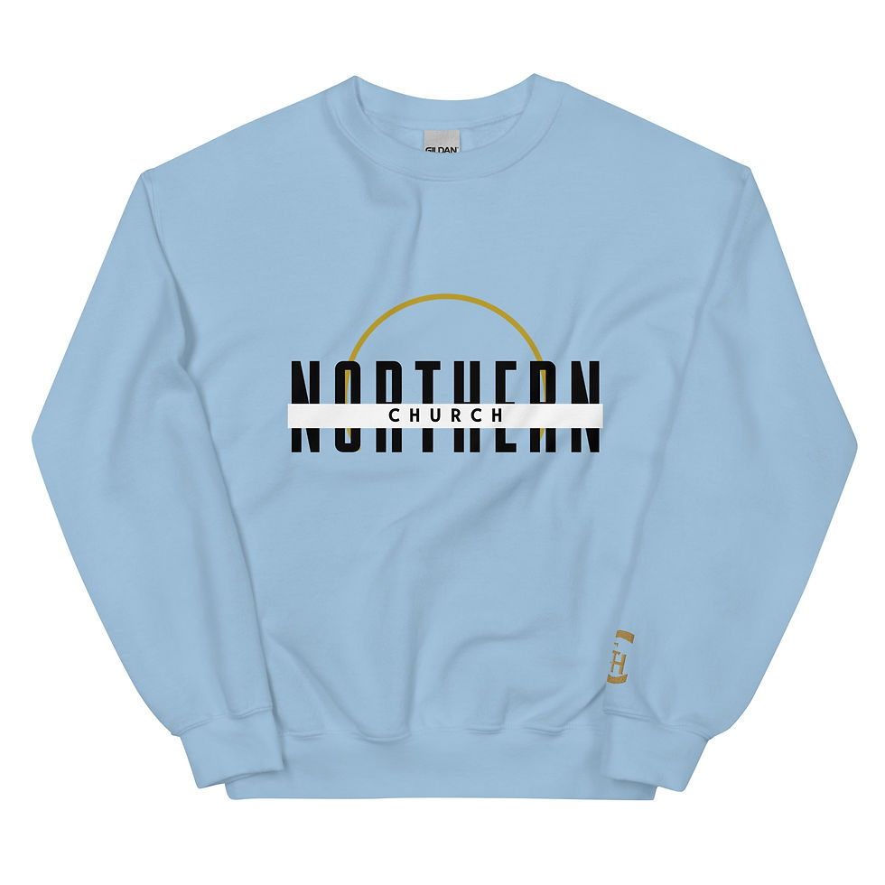 Thumbnail: Northern Church/Southern Hospitality Unisex Sweatshirt (Black)