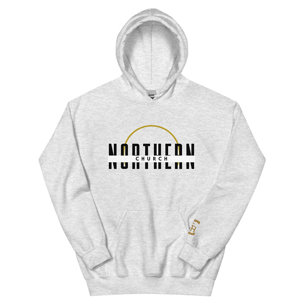 Thumbnail: Northern Church/Southern Hospitality Unisex Hoodie (Black)
