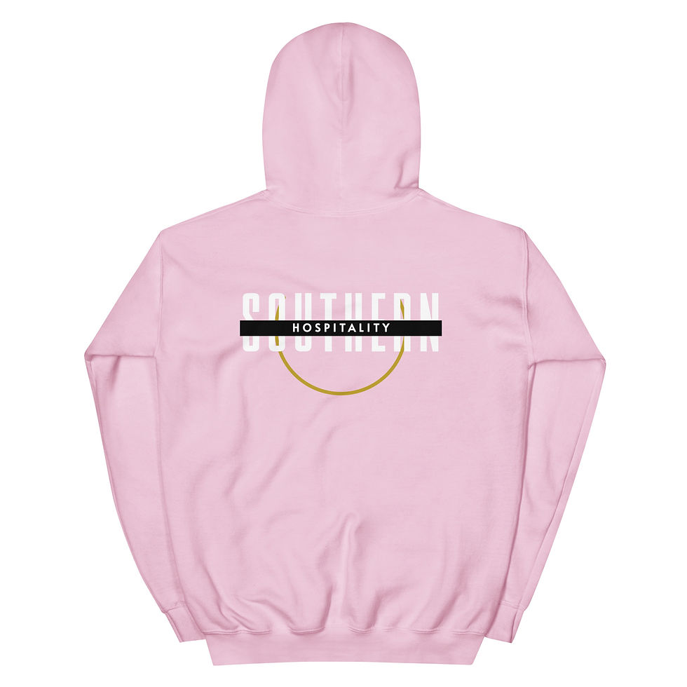 Thumbnail: Northern Church/Southern Hospitality Unisex Hoodie (white)