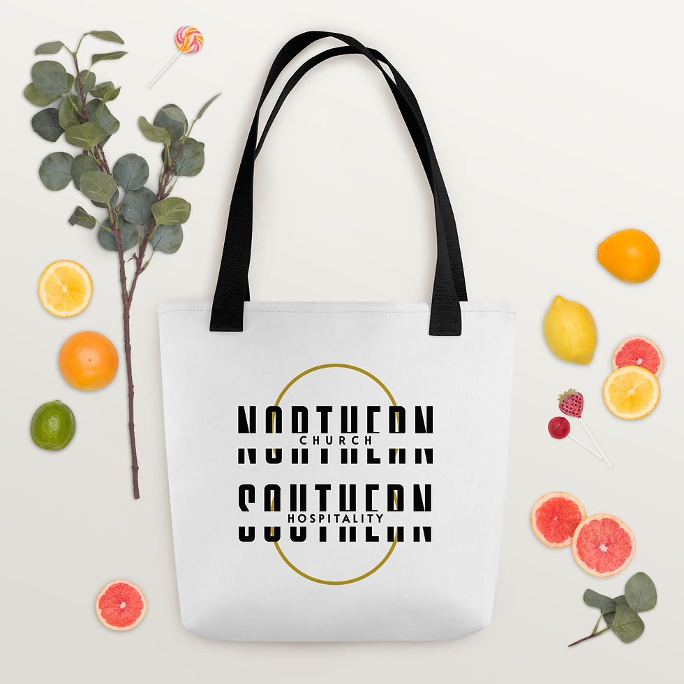 Thumbnail: Northern Church/Southern Hospitality Tote Bag