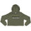 Thumbnail: Northern Church/Southern Hospitality Crop Hoodie (Black)