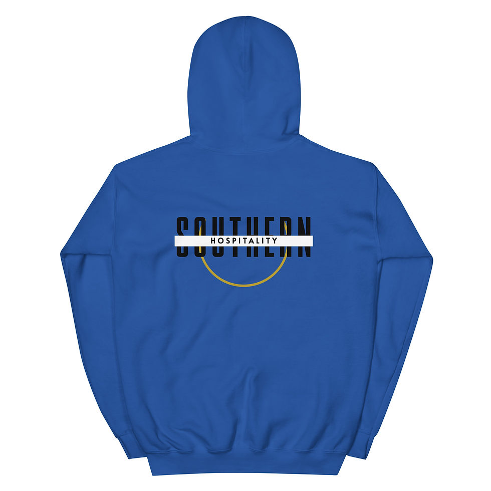 Thumbnail: Northern Church/Southern Hospitality Unisex Hoodie (Black)