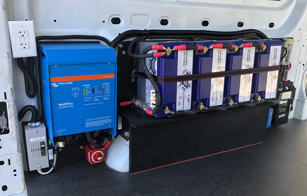 Powering up a Ford Transit Van
