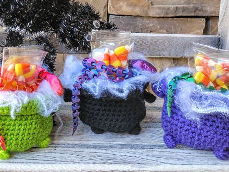 Stitches & Patterns...Crafting Enchantment: Create Your Own Mystical Goodie Cauldron!