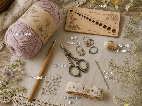Know Your Crochet...How to Start Crocheting, Part 2-Materials