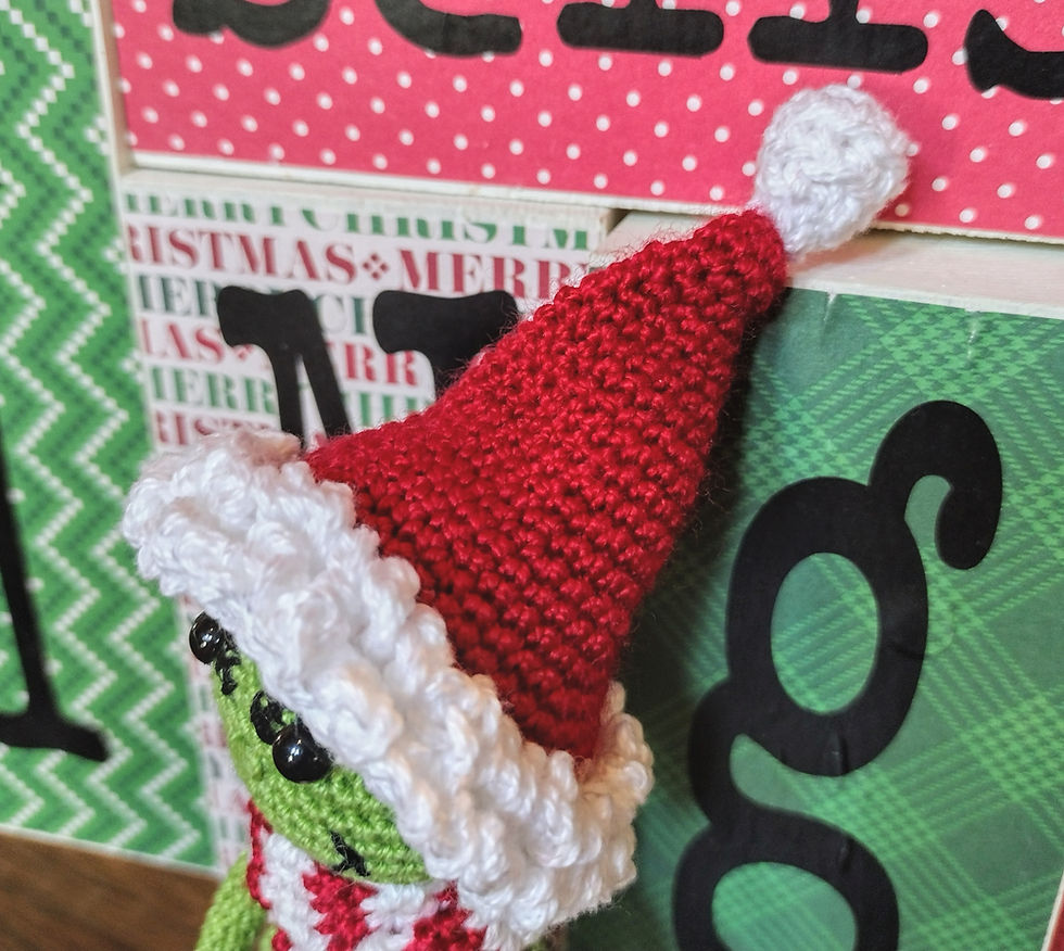 Miniaturebillede: Mini Santa Grinch