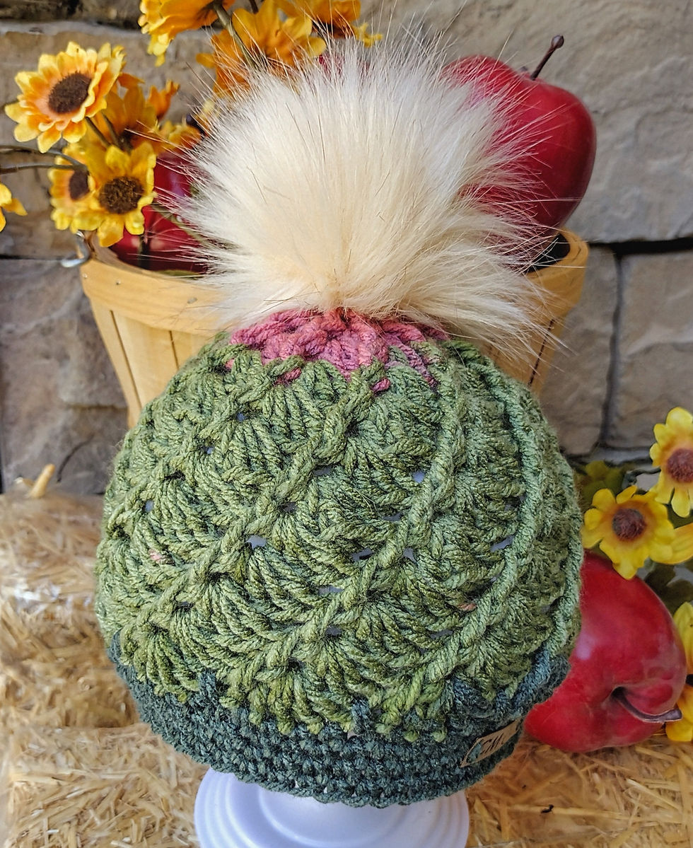 Thumbnail: Spiral Twist Baby Beanie