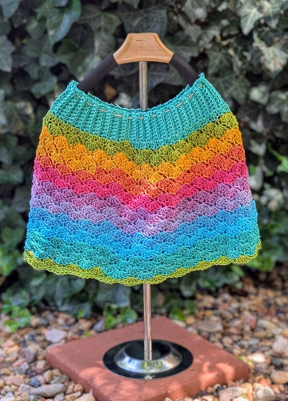 섬네일: Girl's Rainbow Sprinkles Skirt