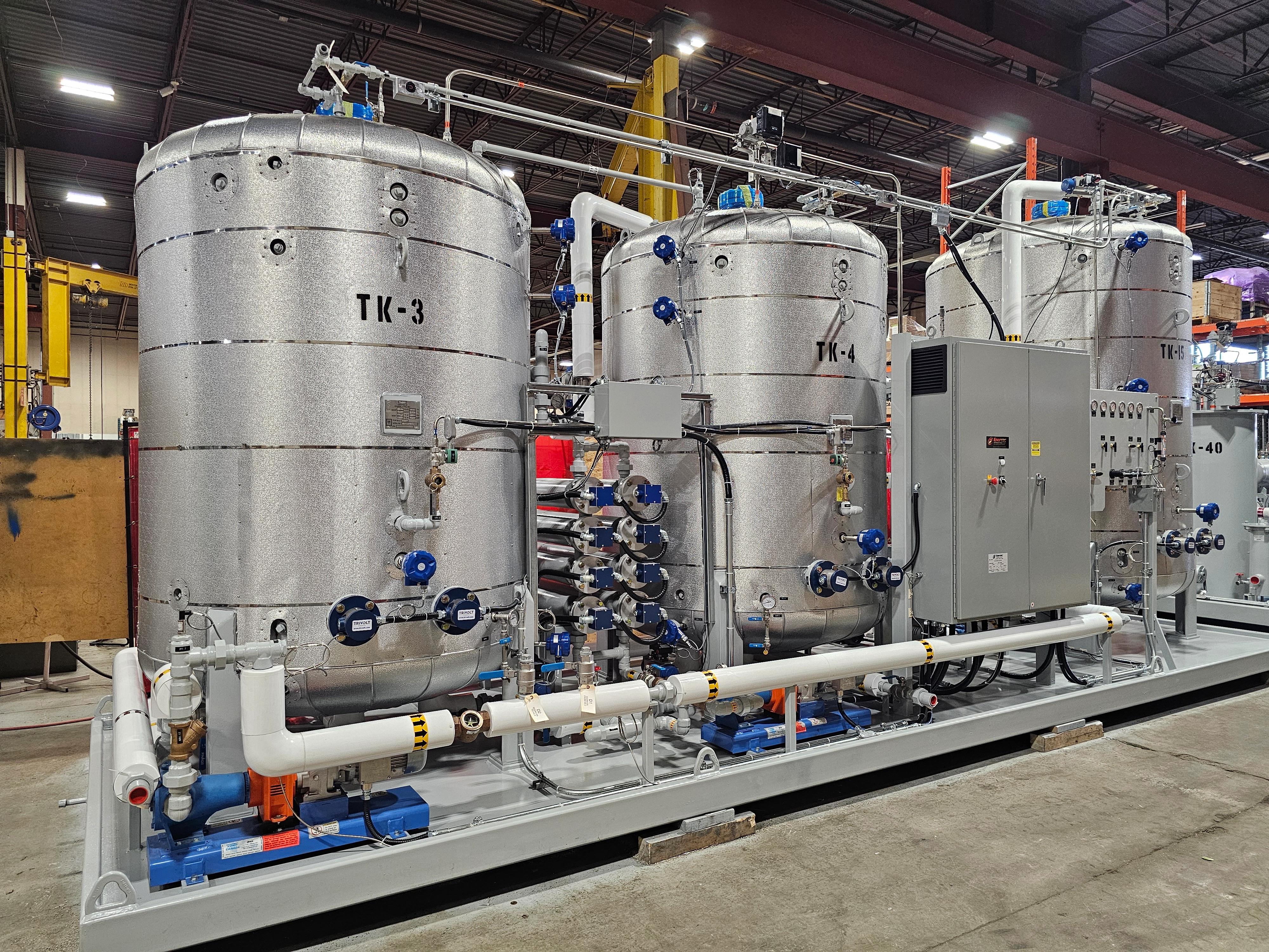 PCB (Polychlorinated Biphenyl) Oil Decontamination and Destruction System