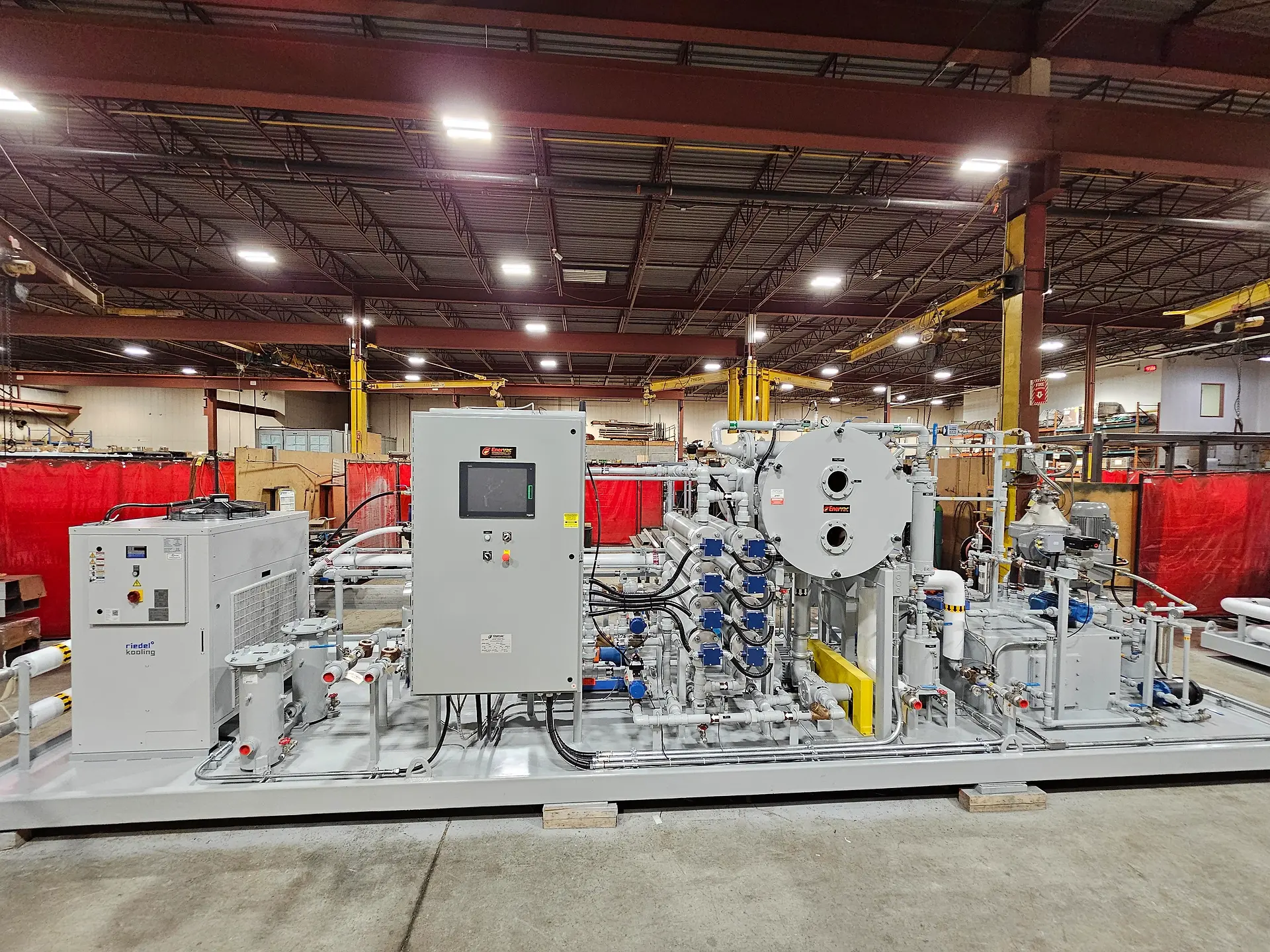 PCB (Polychlorinated Biphenyl) Oil Decontamination and Destruction System