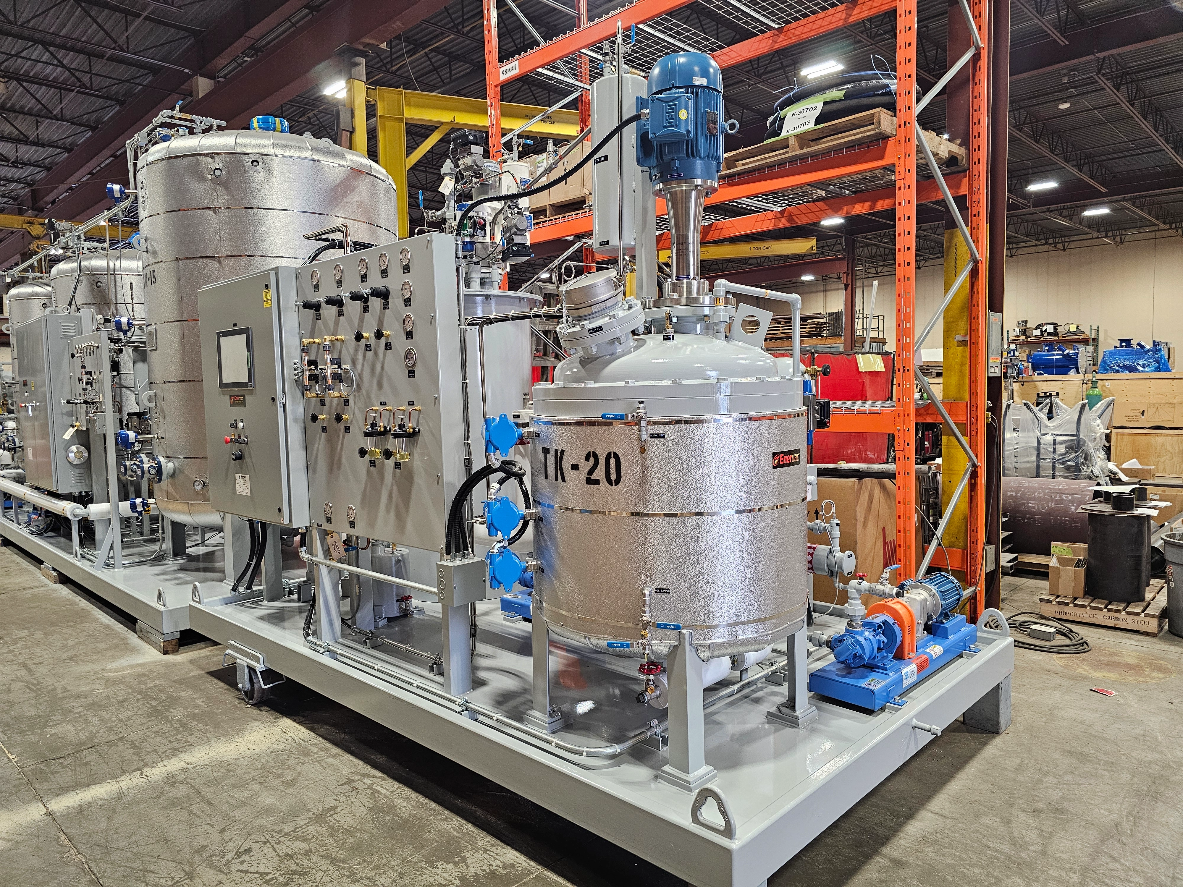 PCB (Polychlorinated Biphenyl) Oil Decontamination and Destruction System