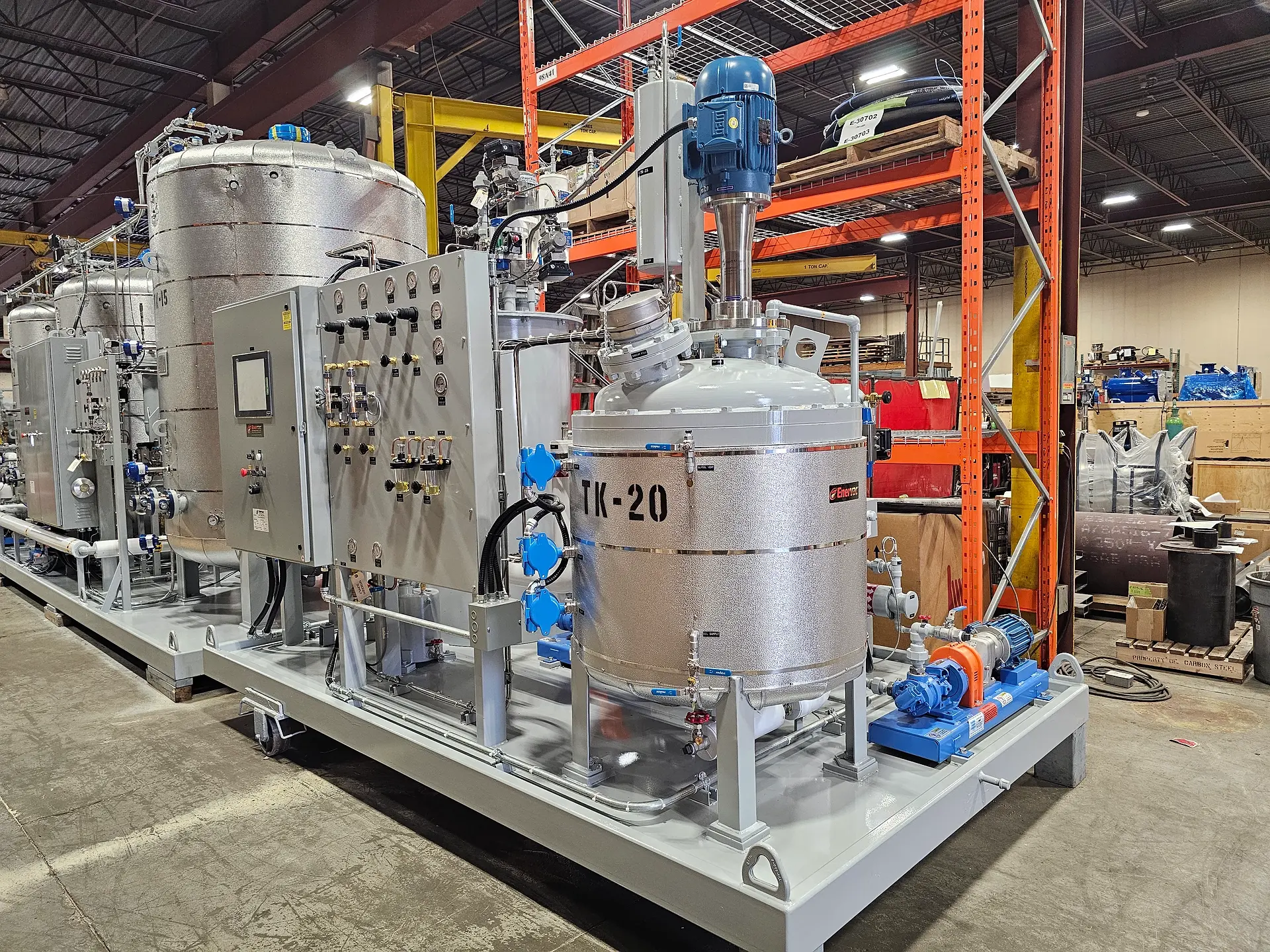 PCB (Polychlorinated Biphenyl) Oil Decontamination and Destruction System