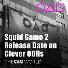 Clever OOH Campaign Announces Squid Game 2 Release Date