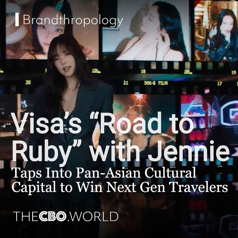 Visa’s “Road to Ruby” with Jennie Taps Into Pan-Asian Cultural Capital to Win Next Gen Travelers