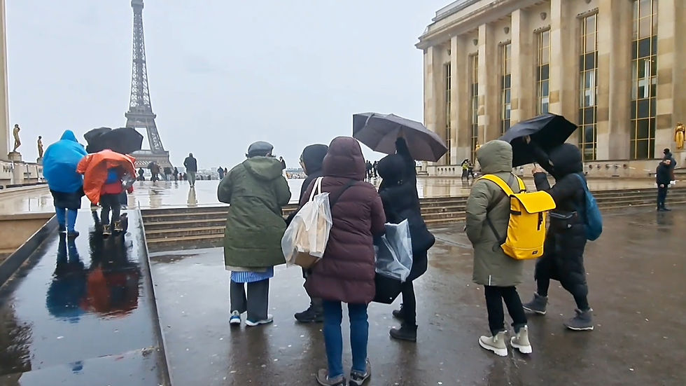 Whatever the weather, nothing can stop ginger candies'actions.