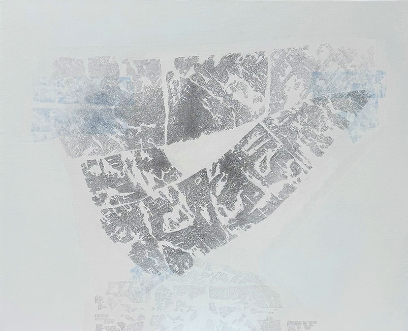 carbonilla, lapiz color sobre tela. 155x125cm 2025