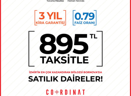 895 TL’ye Ev Sahibi Ol!
