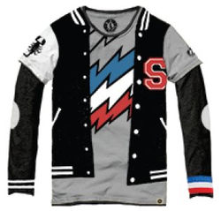 B171150 Super Hero Letterman Twofer Shirt.jpg