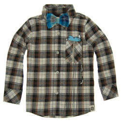 STB160904 Plaid Music Lover Button Down Shirt Front.jpg