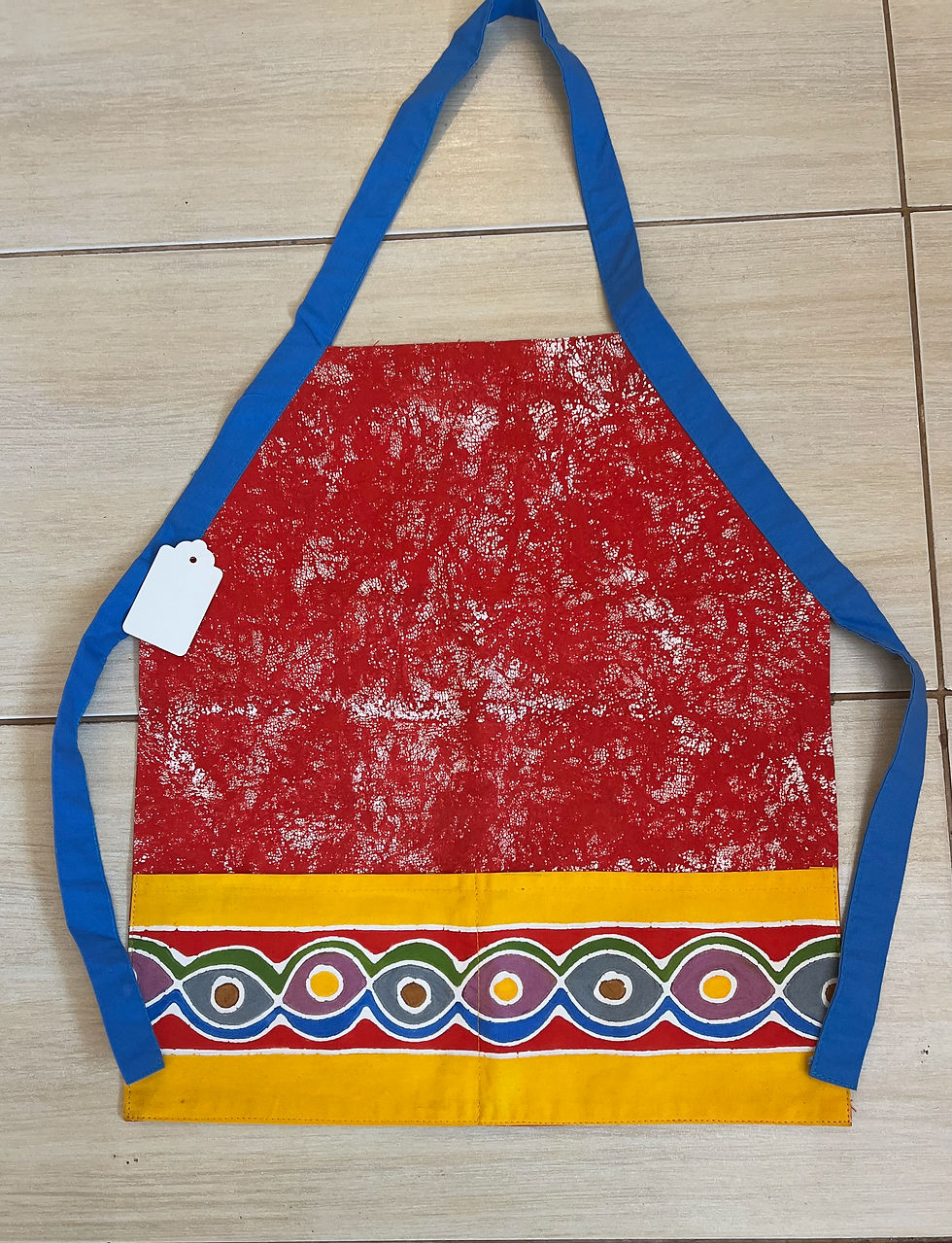 Hand-painted batik aprons