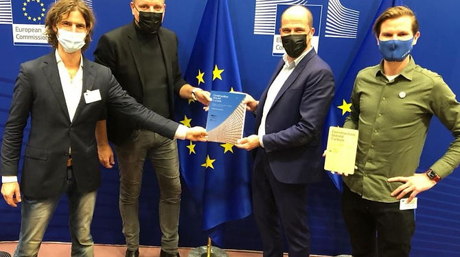 Gideon in gesprek met Diederik Samsom