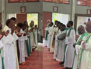 Clergy Retreat 2026: Priests Renew Their Vocation on Sideia Island Under Theme “Called, Chosen and Sent”