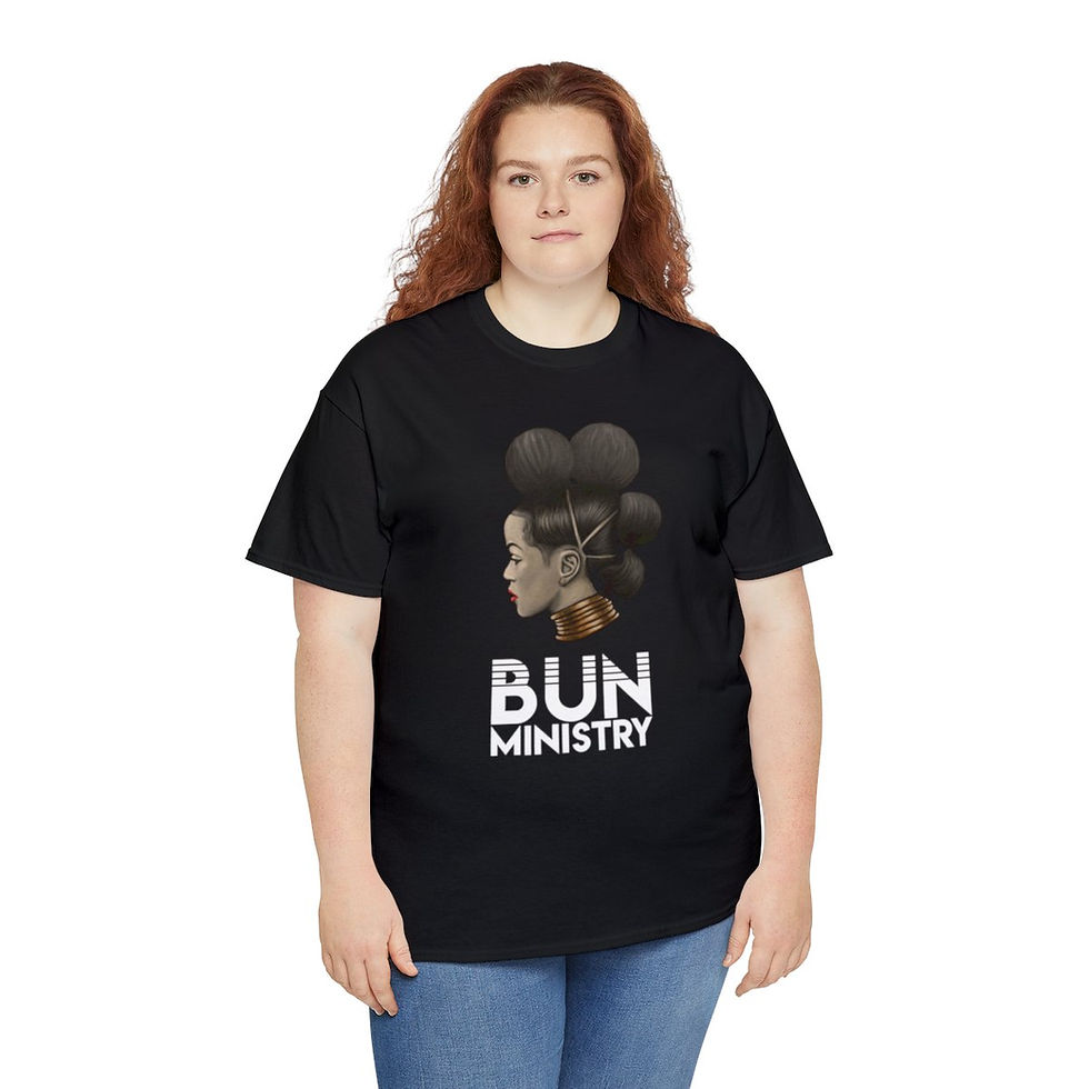 Thumbnail: "Team Bun Ministry" Unisex Heavy Cotton Tee
