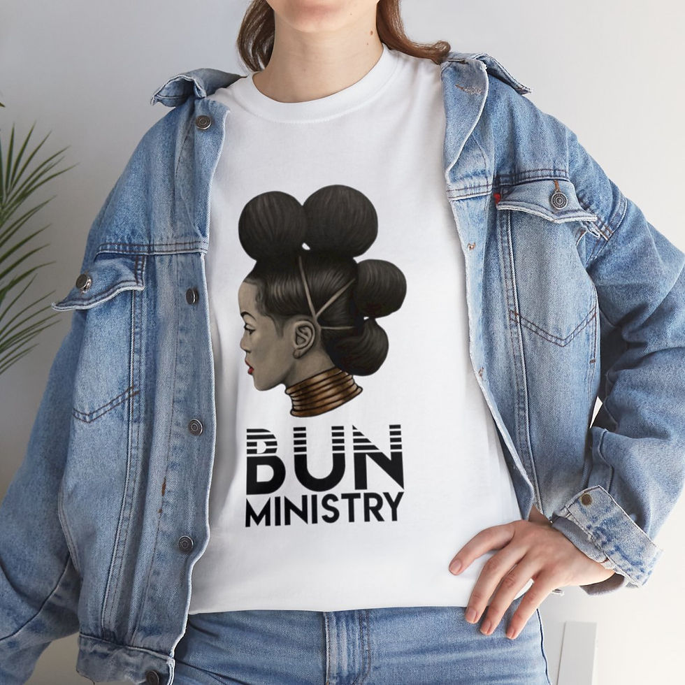 Thumbnail: "Team Bun Ministry" Unisex Heavy Cotton Tee