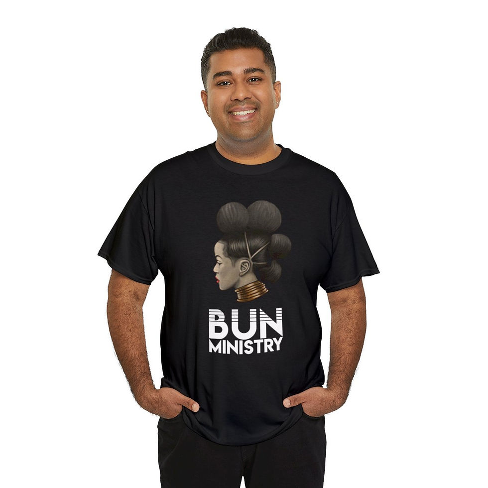 Thumbnail: "Team Bun Ministry" Unisex Heavy Cotton Tee