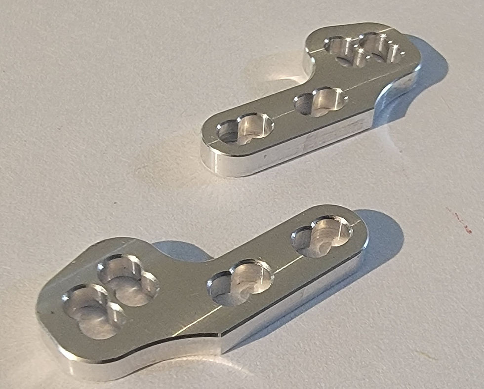 Thumbnail: CAP-2818-2 Aluminum Rear shock absorber spacer