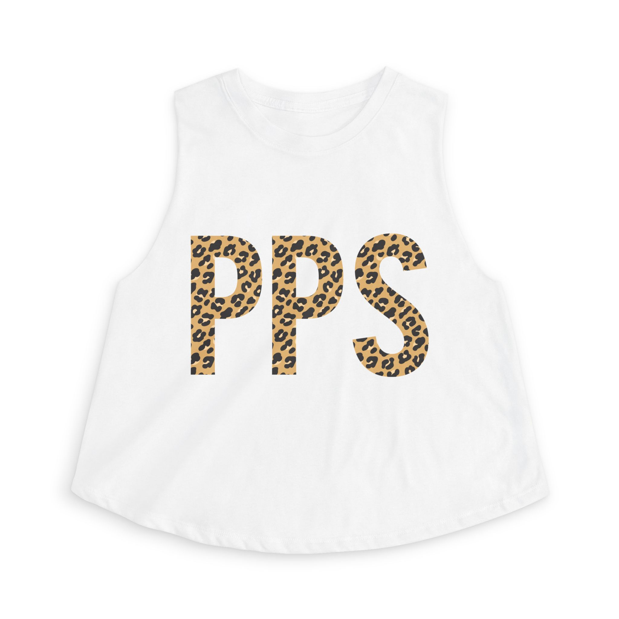 PPS Leopard Cropped Tank