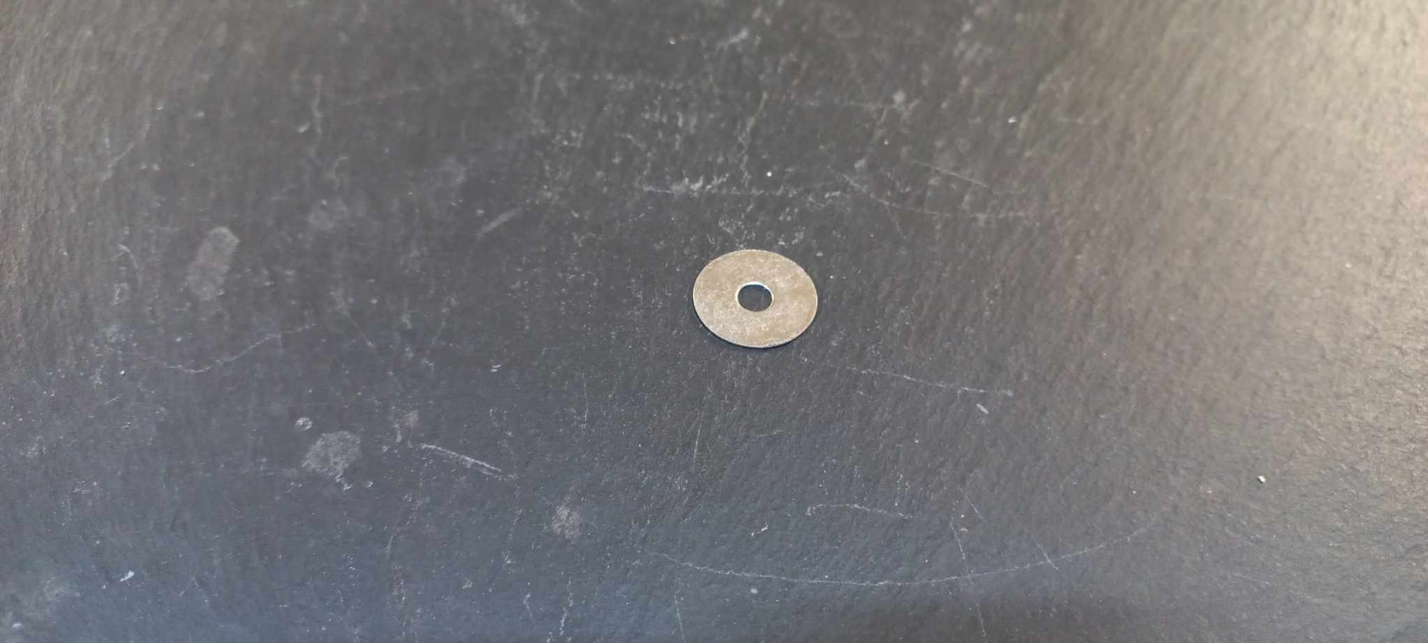 Lambretta Kickstart plunger piston plate - flat disc