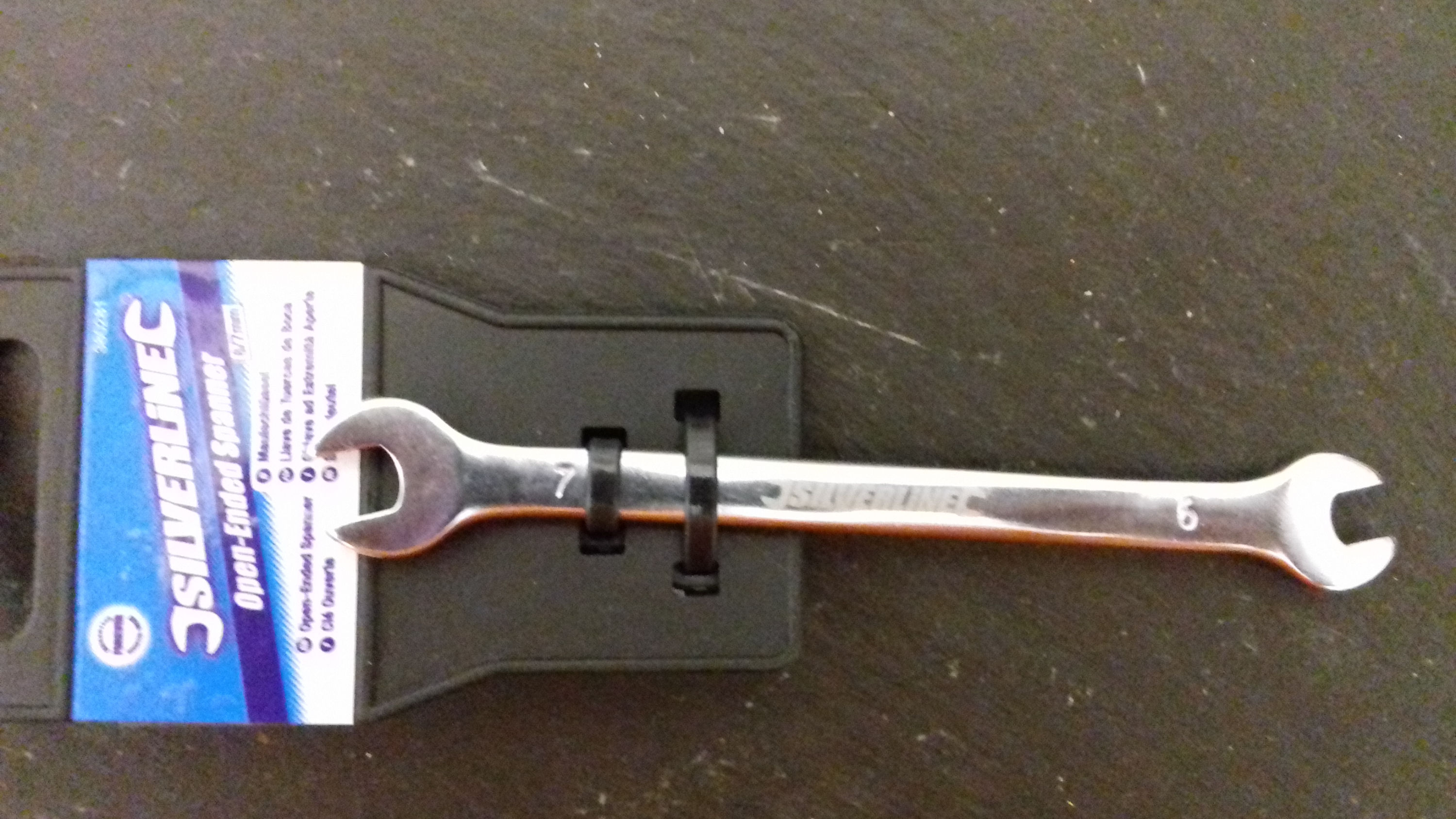 Lambretta and Vespa Tool - Open ended spanner - 6 & 7mm