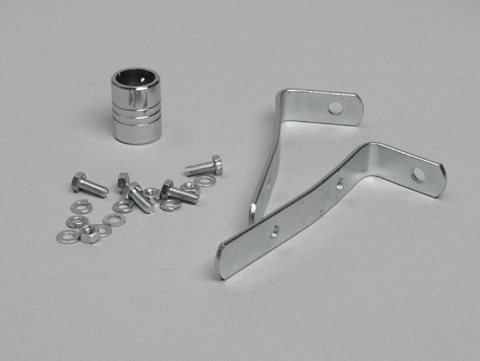 Thumbnail: Series 3 Lambretta and Vespa legshield crash bars - Legshield, chrome - Cuppini