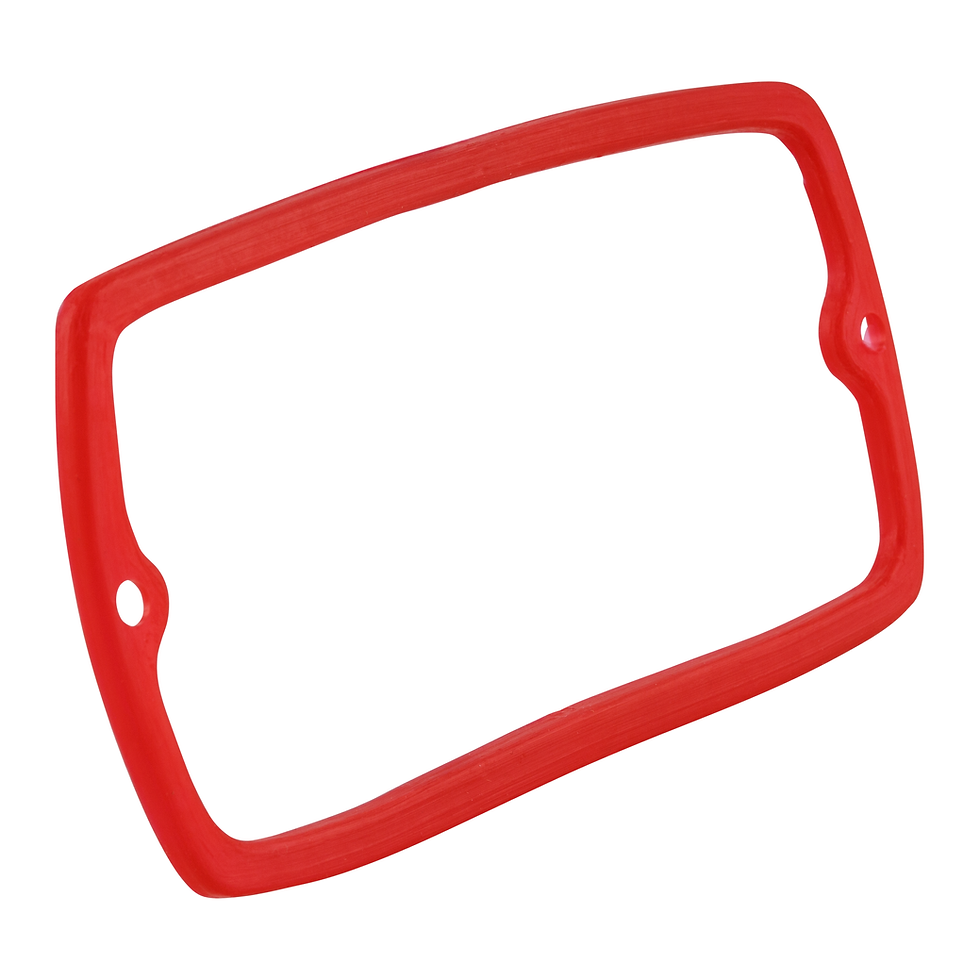 Thumbnail: Lambretta rear light - Rear lamp lens gasket, red or white - CASA