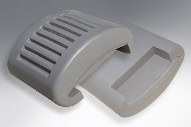 Lambretta kickstart - Larger series 1 & 2 rubber - Black, grey, red or blue