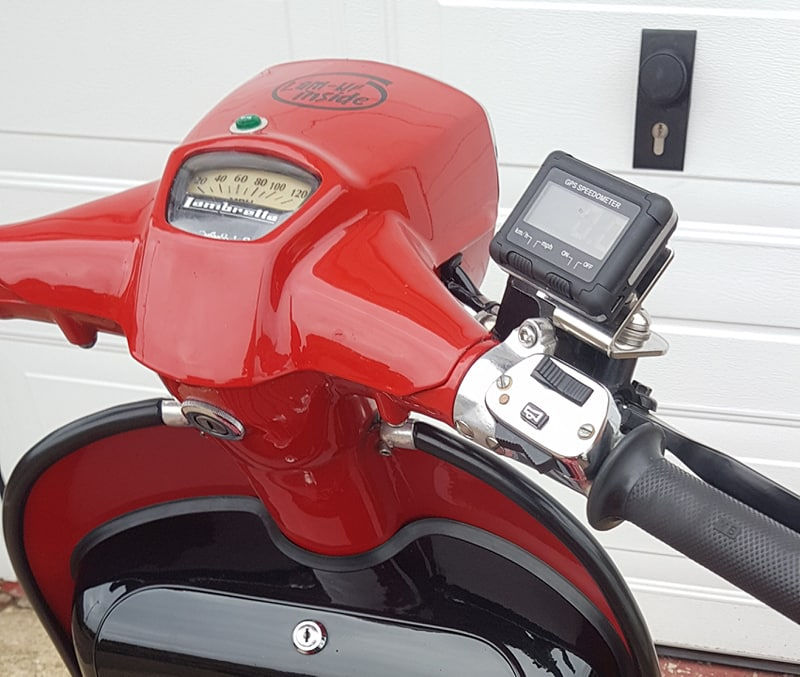 Thumbnail: Lambretta GPS Speedo - Backplate, mounting bracket and fixings - Master cylinder