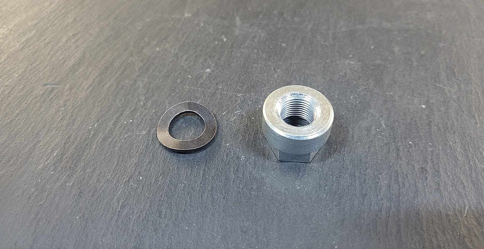 Thumbnail: Lambretta Flywheel - nut and washer - Li / SX / TV Etc