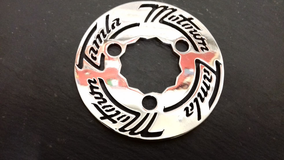 Thumbnail: Lambretta Rear hub lock washer - Various Custom Designs - stainless