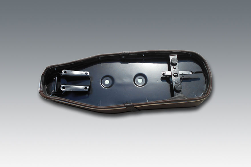 Thumbnail: Lambretta seats - REPRO Pegasus with stainless steel trim - Various colours